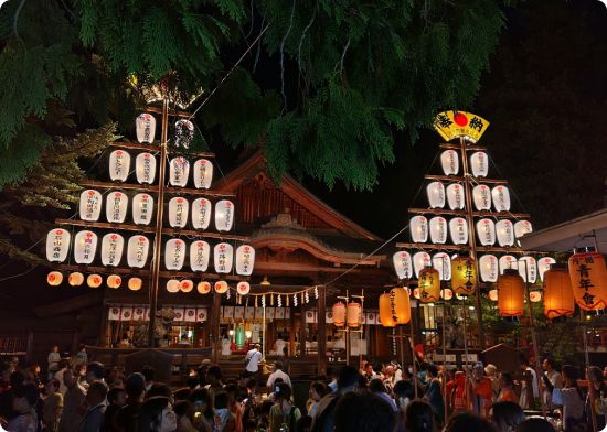 谷地八幡宮例祭 谷地どんがまつり